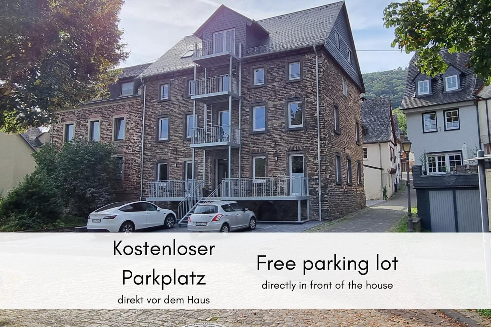 Winzerhaus Am Calmont - Terrasse Der Ruhe Apartment Брем Екстериор снимка